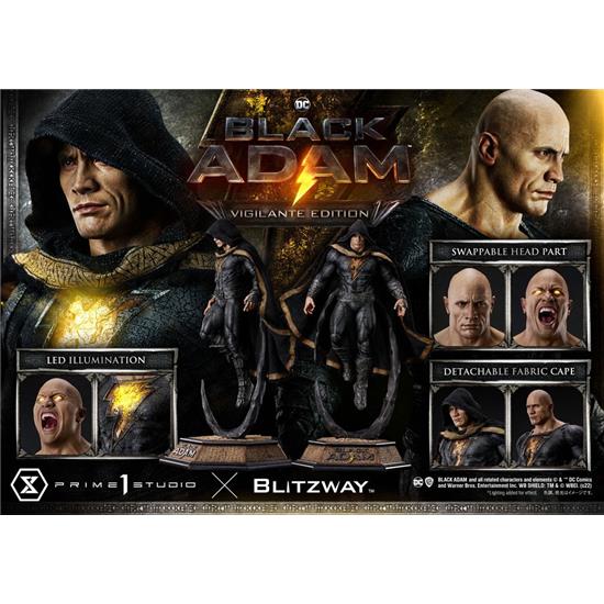 Black Adam: Black Adam Vigilante Edition Museum Masterline Statue 1/3 96 cm