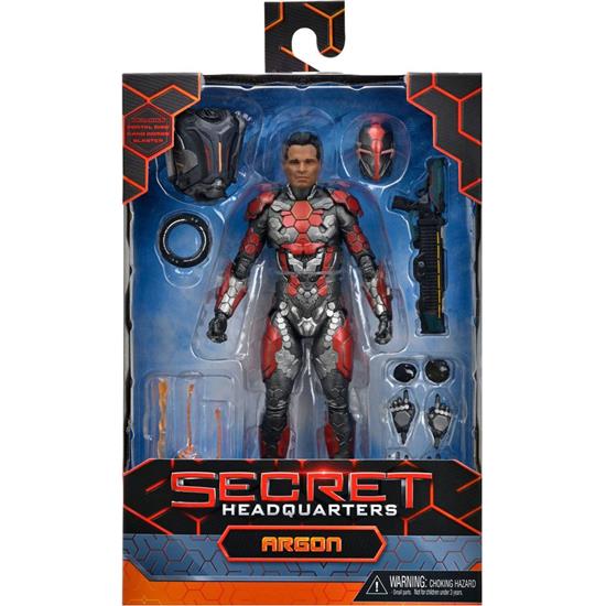 Secret Headquarters: Argon and The Guard Action Figure Set 18 cm