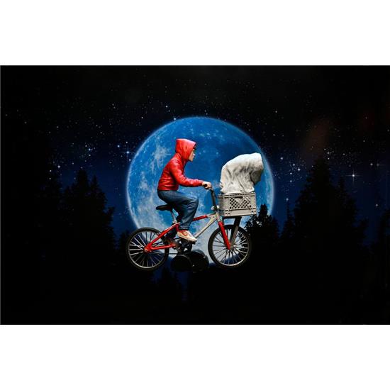 E.T.: Elliott and E.T. on Bicycle Action Figure 13 cm