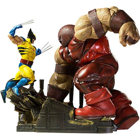 Marvel: Marvel Comics Diorama 1/6 Wolverine vs Juggernaut 44 cm