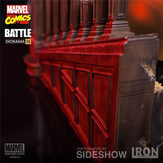 Marvel: Marvel Comics Diorama 1/6 Wolverine vs Juggernaut 44 cm