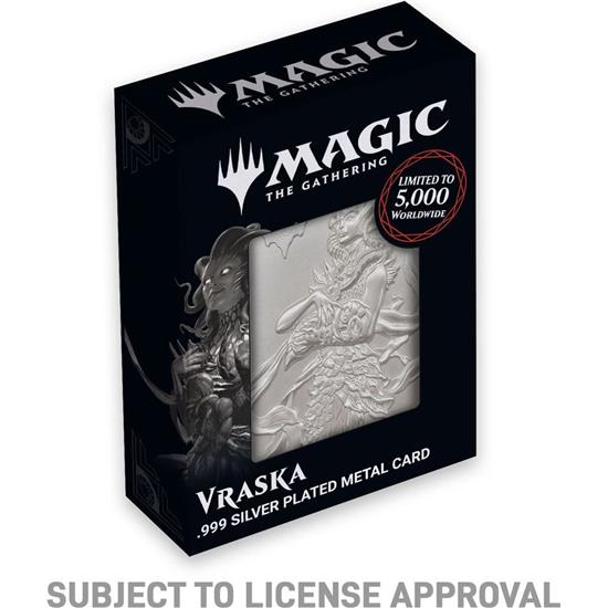 Magic the Gathering: Vraska Ingot Limited Edition (silver plated)