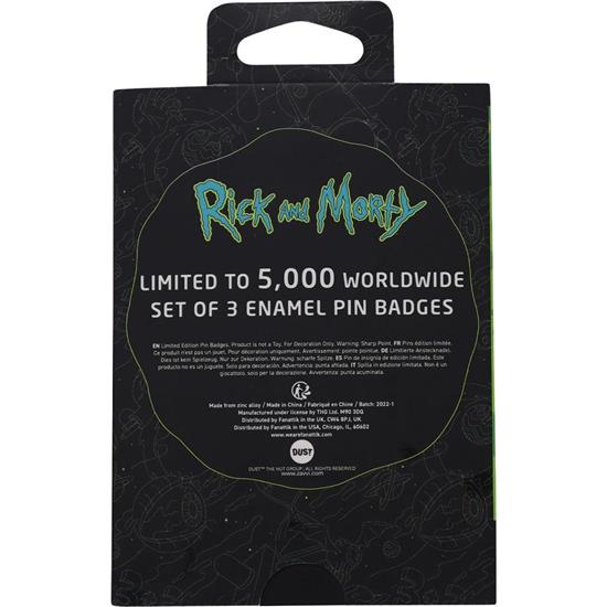 Rick and Morty: Rick & Morty Pin Badge Set Limited Edition