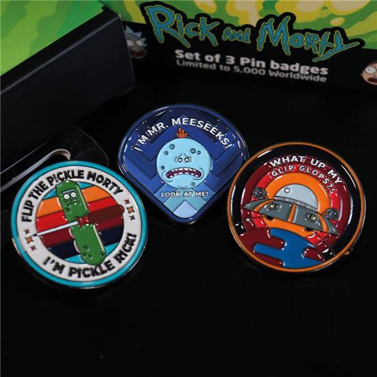Rick and Morty: Rick & Morty Pin Badge Set Limited Edition