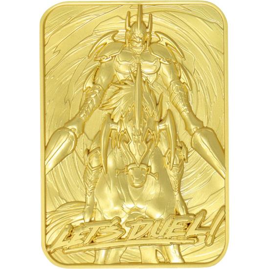 Yu-Gi-Oh: Gaia the Fierce Knight (gold plated) Replica Card
