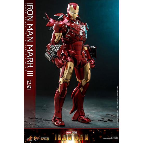 Iron Man: Iron Man Mark III (2.0) Movie Masterpiece Series Diecast Action Figure 1/6 32 cm