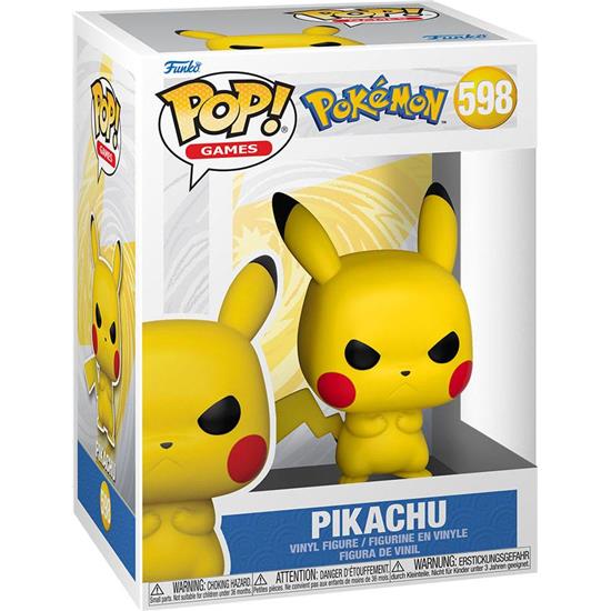 Pokémon: Grumpy Pikachu POP! Games Vinyl Figur (#598)