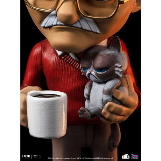 Marvel: Stan Lee with Grumpy Cat Mini Co. Figure 14 cm