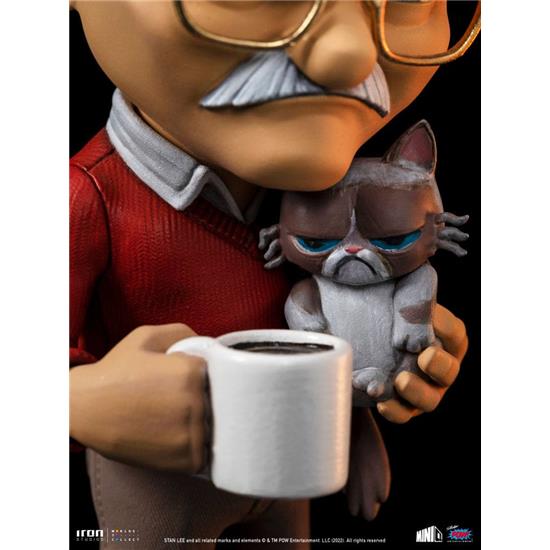 Marvel: Stan Lee with Grumpy Cat Mini Co. Figure 14 cm