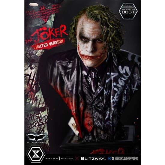 DC Comics: The Joker Limited Version (Dark Knight) Premium Buste 26 cm