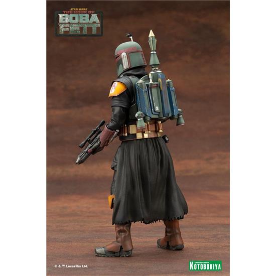 Star Wars: Star Wars: The Book of Boba Fett ARTFX+ PVC Statue 1/10 Boba Fett White Armor Ver. 18 cm