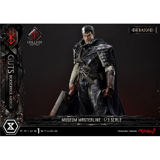 Berserk: Berserker Armor Unleash Edition Deluxe Bonus Version Museum Masterline Statue 1/3 Guts 121 cm