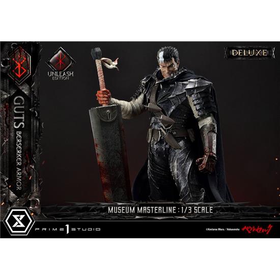 Berserk: Berserker Armor Unleash Edition Deluxe Bonus Version Museum Masterline Statue 1/3 Guts 121 cm