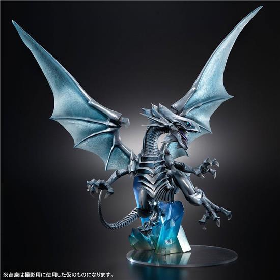 Manga & Anime: Blue Eyes White Dragon Holographic Edition Statue 28 cm