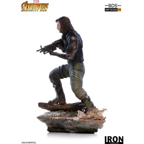 Avengers: Avengers Infinity War BDS Art Scale Statue 1/10 Winter Soldier 20 cm