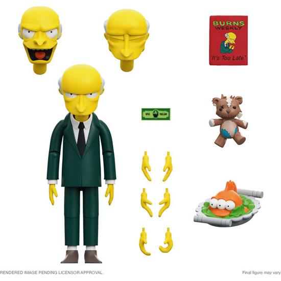 Simpsons: C. Montgomery Burns Ultimates Action Figure 18 cm