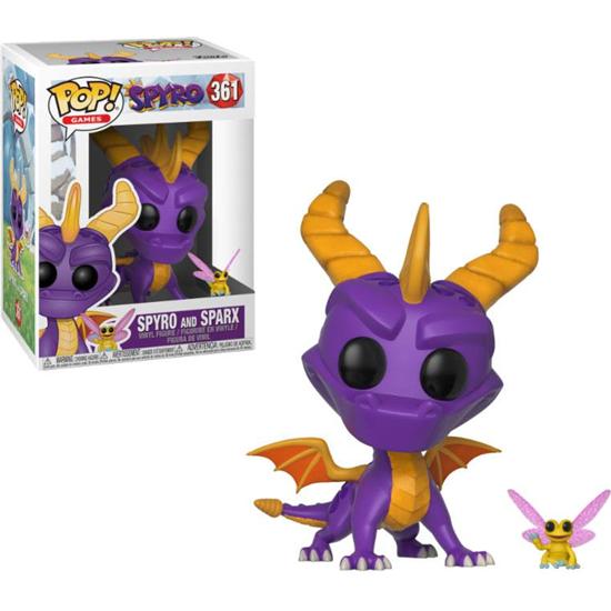 Spyro the Dragon: Spyro & Sparx POP! Games Vinyl Figur (#361)
