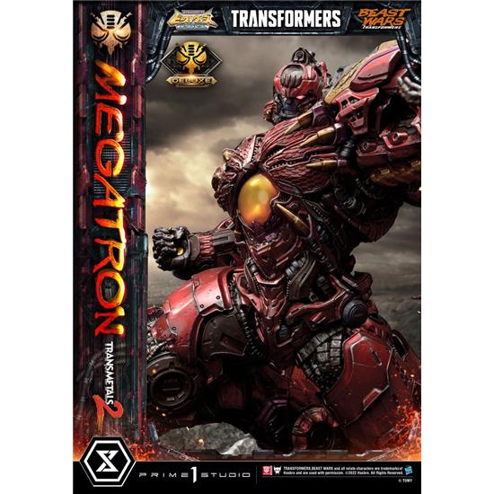 Transformers: Megatron Transmetal 2 Deluxe Bonus Version Premium Masterline Statue 1/4 74 cm