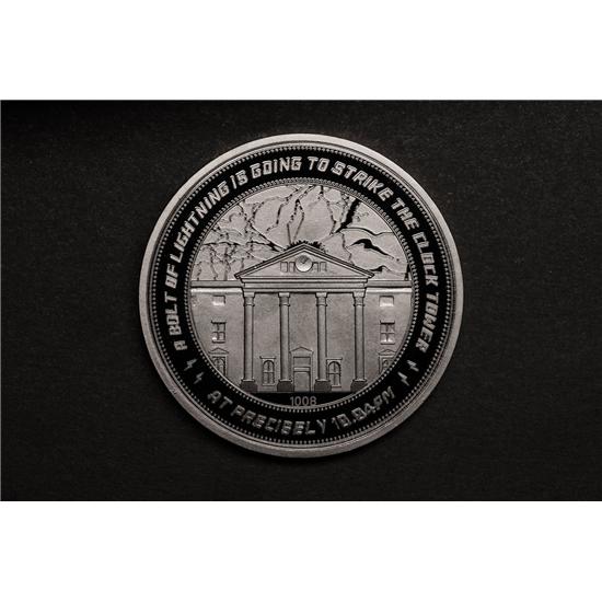 Back To The Future: Back to the Future Collectable Coin 25th Anniversary Clock Tower (silver plated)