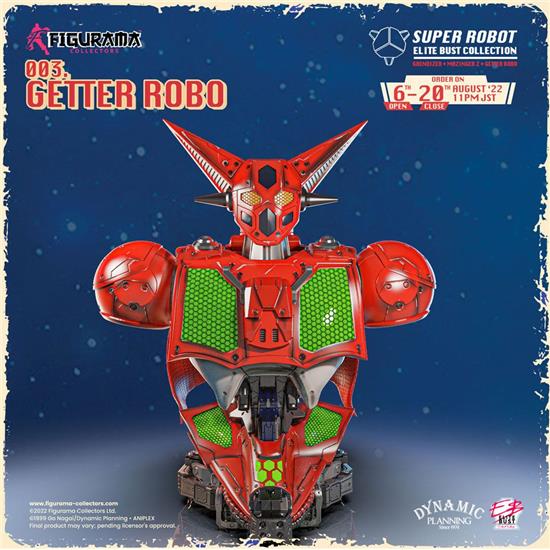 Getter Robo: Getter Robo Super Robot Elite Buste 1/3 26 cm