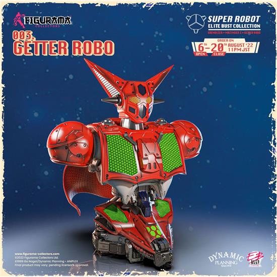Getter Robo: Getter Robo Super Robot Elite Buste 1/3 26 cm