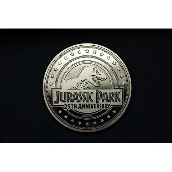 Jurassic Park & World: Jurassic Park Collectable Coin 25th Anniversary T-Rex (silver plated)
