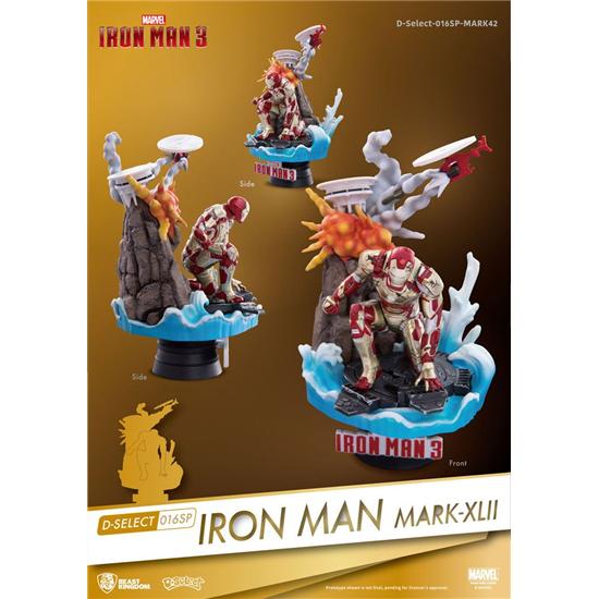 Avengers: Iron Man 3 D-Select PVC Diorama Iron Man Mark XLII 15 cm