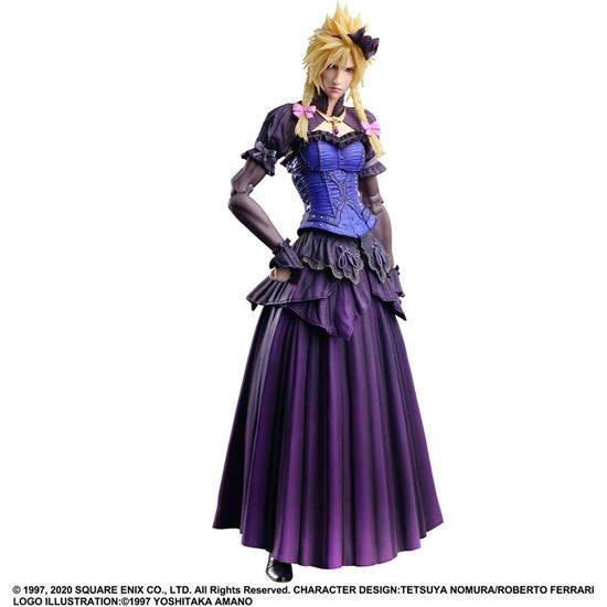 Final Fantasy: Cloud Strife Dress Version Remake Play Arts Kai Action Figure 28 cm