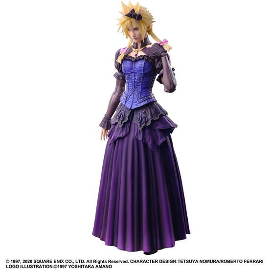 Final Fantasy: Cloud Strife Dress Version Remake Play Arts Kai Action Figure 28 cm