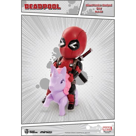 Deadpool: Marvel Comics Mini Egg Attack Figure Deadpool Pony 9 cm