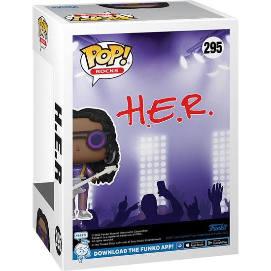 H.E.R.: H.E.R. POP! Rocks Vinyl Figur (#295)
