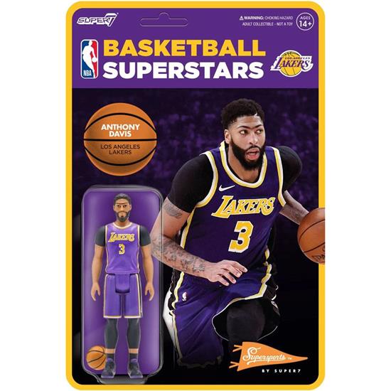 NBA: Anthony Davis (Lakers - Purple) ReAction Action Figure  10 cm