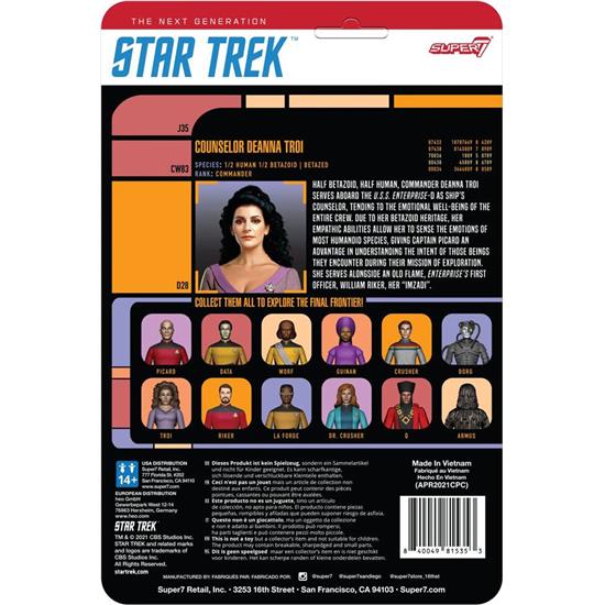 Star Trek: Action Figure Counselor Troi 10 cm