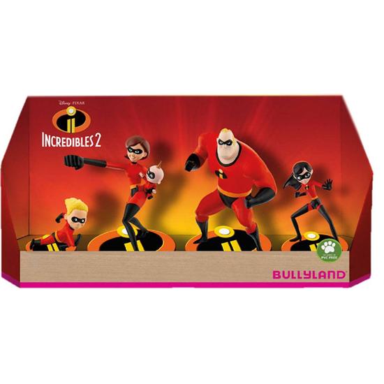 Incredibles: Incredibles 2 Gift Box with 4 Figures 4-9 cm