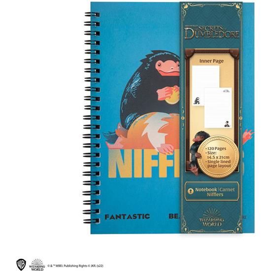 Fantastiske Skabninger: Nifflers A5 notesbog