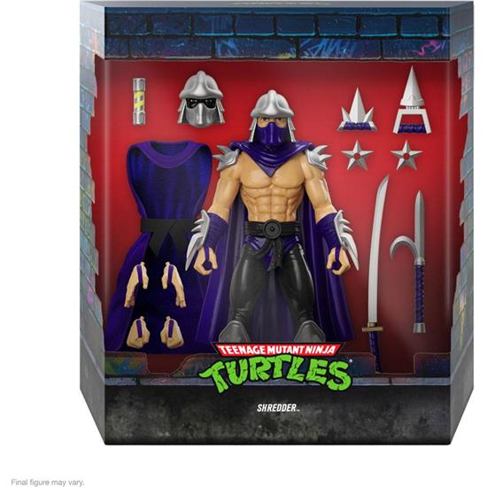 Ninja Turtles: Shredder (Silver Armor) 18 cm