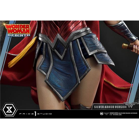 DC Comics: Wonder Woman Rebirth Silver Armor Version Statue 1/3 75 cm