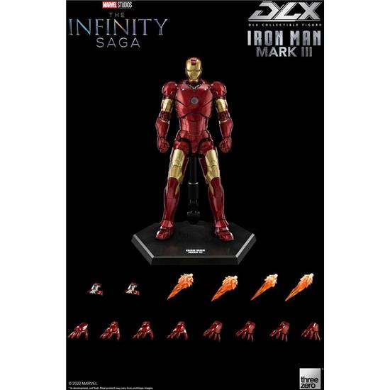 Marvel: Iron Man Mark 3 (Infinity Saga) DLX Action Figure 1/12 17 cm