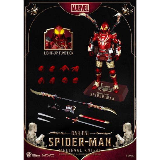 Marvel: Medieval Knight Iron Man Dynamic 8ction Heroes Action Figure 1/9 20 cm