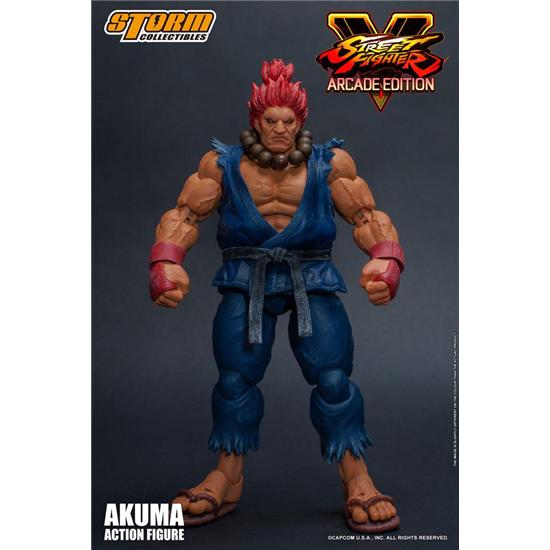 Street Fighter: Street Fighter V Arcade Edition Action Figure 1/12 Akuma Nostalgia Costume 18 cm