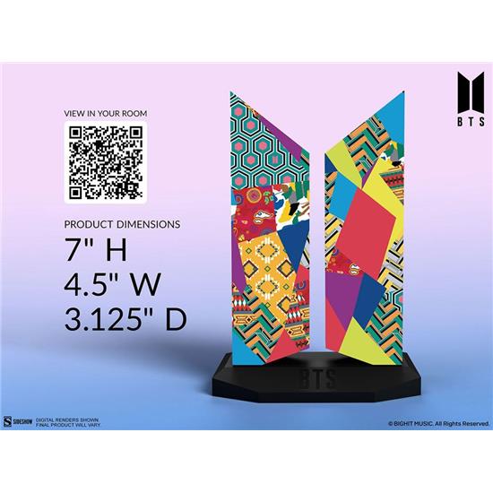 BTS: BTS Logo: Idol Edition Statue 18 cm