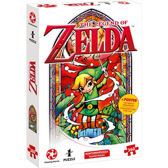 Zelda: The Legend of Zelda Jigsaw Puzzle Link Wind