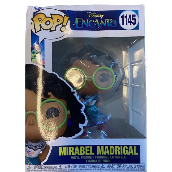 Diverse: SKADET: Mirabel Madrigal POP! Disney Vinyl Figur (#1145)