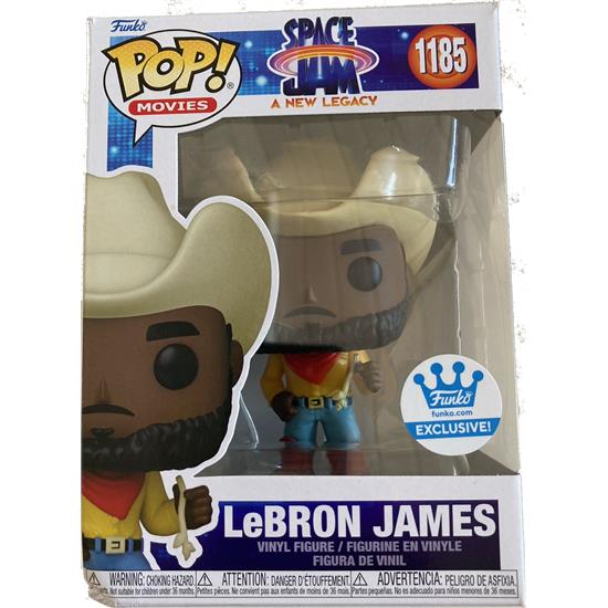 Diverse: SKADET: LeBron James (Cowboy) POP! Movies Vinyl Figur (#1185)