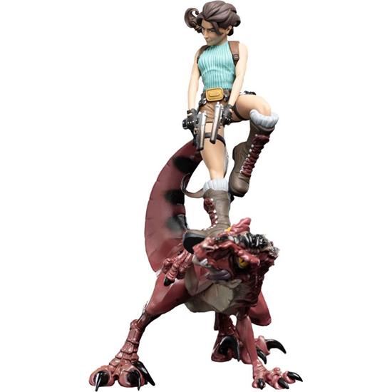 Tomb Raider:  Lara Croft & Raptor Vinyl Figure 24 cm Mini Epics