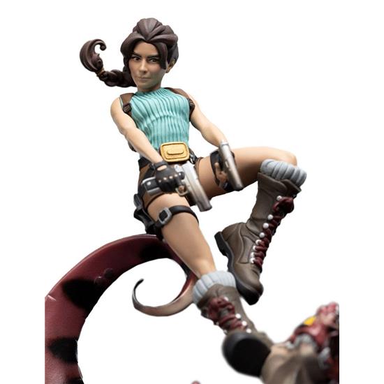Tomb Raider:  Lara Croft & Raptor Vinyl Figure 24 cm Mini Epics