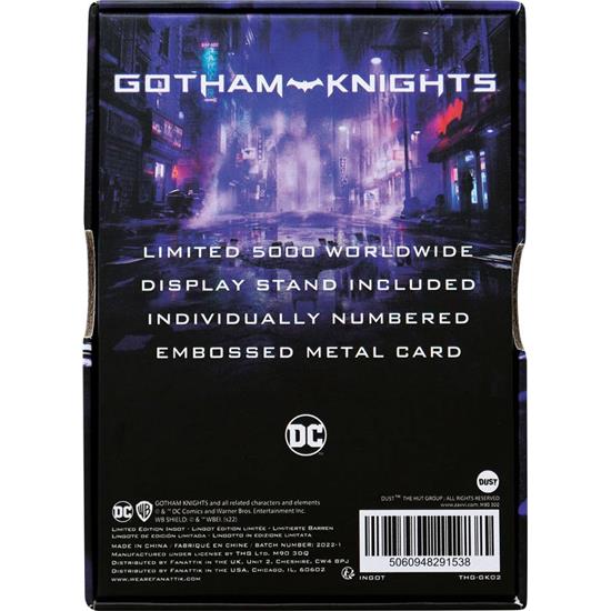 DC Comics: Gotham Knights Insignia Ingot Limited Edition