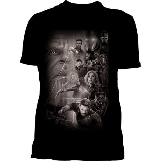 Avengers: Avengers Infinity War Group T-Shirt (damemodel)