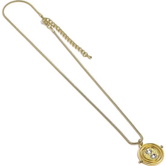 Harry Potter: Harry Potter Pendant & Necklace Fixed Time Turner (gold plated)