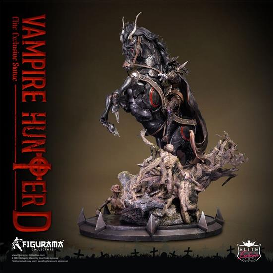 Vampire Hunter D: D on Horse Elite Exclusive Statue 1/6 79 cm
